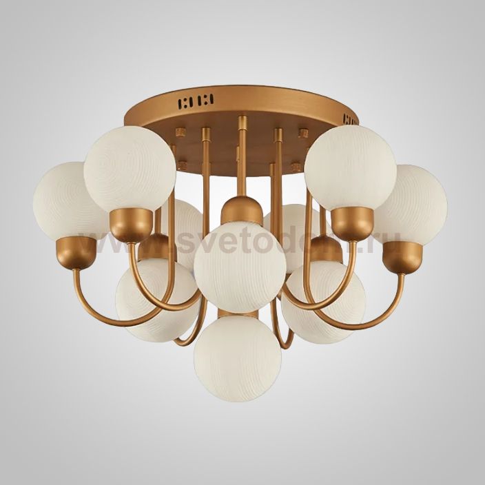 Люстра на штанге DUM L10 White ImperiumLoft 240956-26