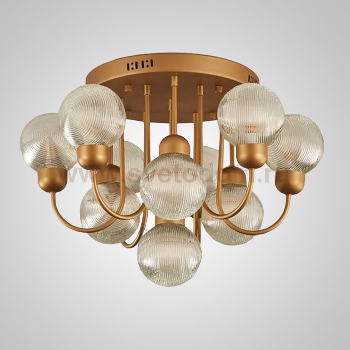 Люстра на штанге DUM L10 Transparent ImperiumLoft 240958-26