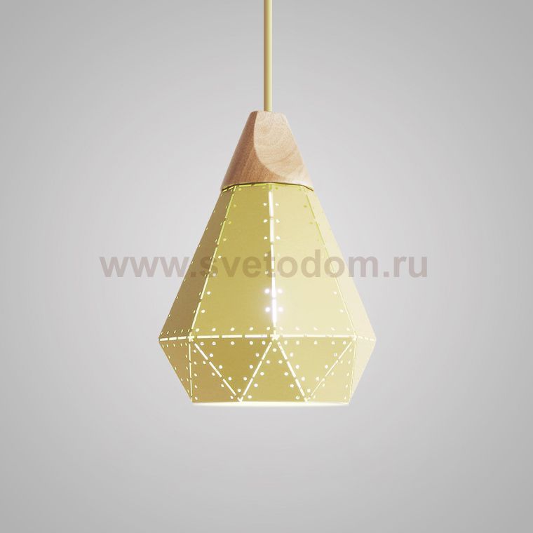 Подвесной светильник EDGE D22 B Yellow ImperiumLoft 240986-26