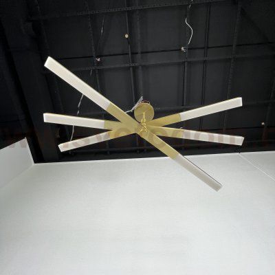 Подвесная люстра ORTON на 3 D96 Gold ImperiumLoft 241024-26