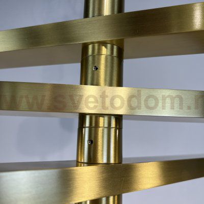 Подвесная люстра ORTON на 3 D96 Gold ImperiumLoft 241024-26