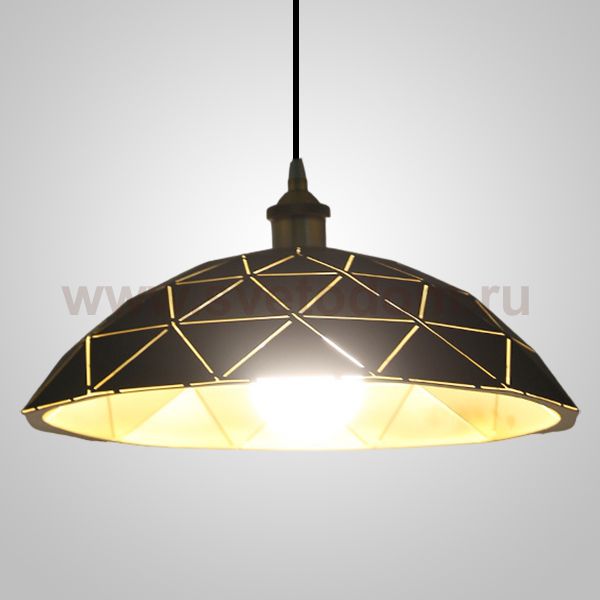 Подвесной светильник HOOD D50 Black Gold ImperiumLoft 241069-26
