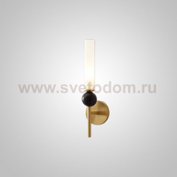 Настенный светильник CYLINDER WALL H38.5 Brass ImperiumLoft 241115-23