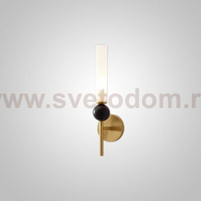 Настенный светильник CYLINDER WALL H38.5 Brass ImperiumLoft 241115-23
