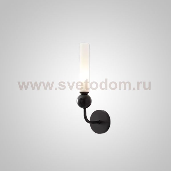 Настенный светильник CYLINDER WALL H36 Black ImperiumLoft 241116-23