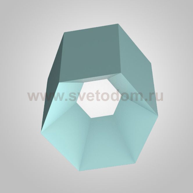 Потолочный светильник HEXAGON B H25 Blue ImperiumLoft 241150-26
