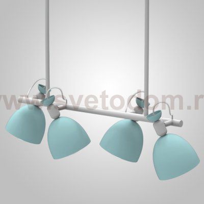 Подвесной реечный светильник LONG Blue ImperiumLoft 241189-26