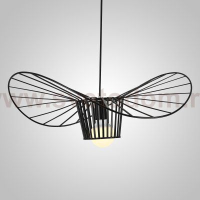 Подвесной светильник HAT D60 Black ImperiumLoft 241193-26