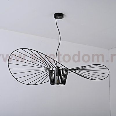 Подвесной светильник HAT D100 Black ImperiumLoft 241195-26
