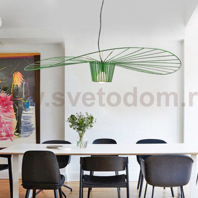 Подвесной светильник HAT D100 Green ImperiumLoft 241202-26