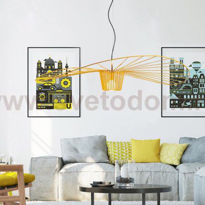 Подвесной светильник HAT D100 Green ImperiumLoft 241202-26
