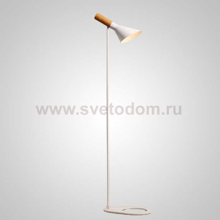 Торшер AJ Floor by Arne Jacobsen for Louis Poulsen White ImperiumLoft 241220-26