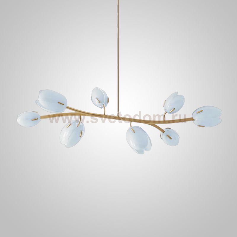 Реечный, рядный светильник LILLY L Blue ImperiumLoft 241287-23