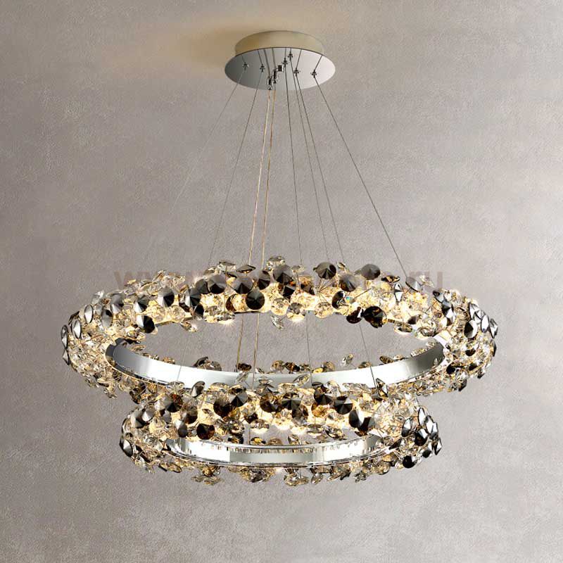 Кольцевые люстры и светильники ANASTASIUS D55+75 ImperiumLoft 241309-23