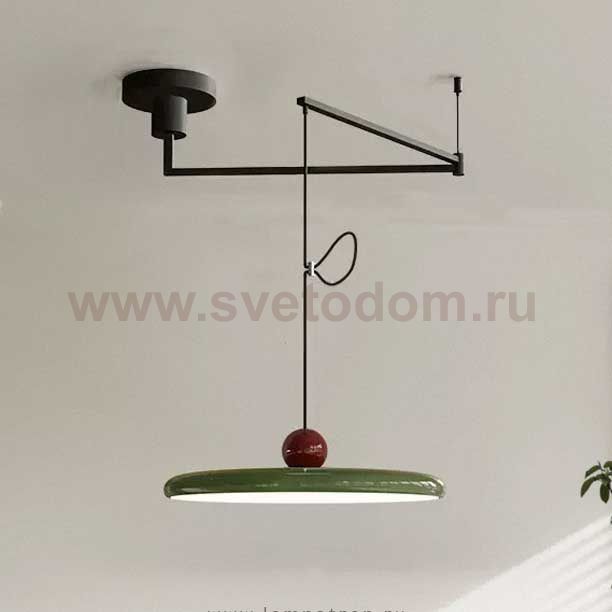 Подвесной светильник DEGREE Green Black ImperiumLoft 241328-23