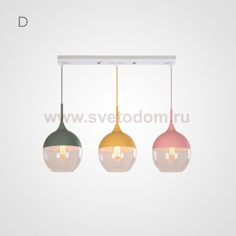 Подвесной светильник NORD COLOR TRIO D ImperiumLoft 241377-26