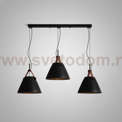 Подвесной светильник Strap A L3 Black ImperiumLoft 241384-26