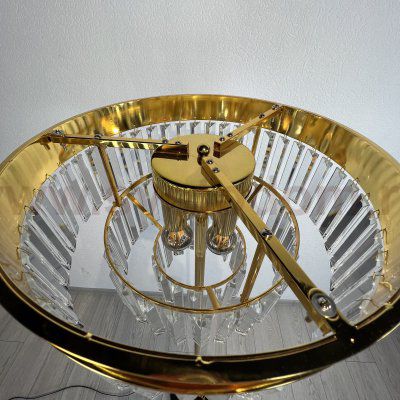 Торшер RH 1920S Odeon Clear Glass Floor Lamp GOLD ImperiumLoft 241415-22