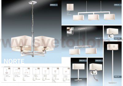 Светильник бра с выключателем Odeon light 2421/1W NORTE