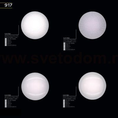 Светильник настенно-потолочный Citilux CL917009 Ива