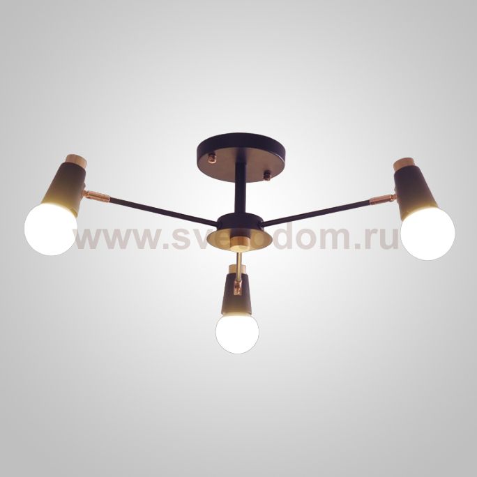 Люстра на штанге ROTARY L3 White ImperiumLoft 242856-26