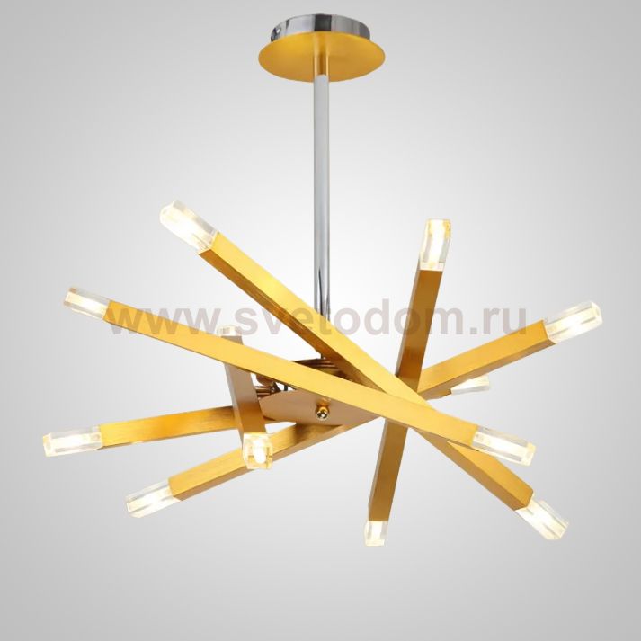 Люстра на штанге SNAP D62 Gold ImperiumLoft 242875-26