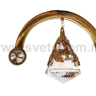 Люстра классическая с хрусталем Экономсвет 24312/5YB WT