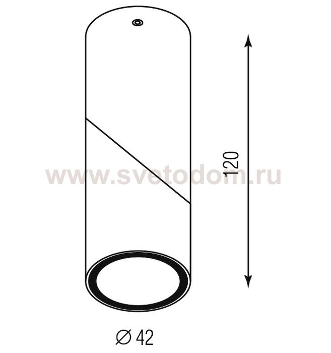 Светильник накладной Donolux DL18398/11WW-White 