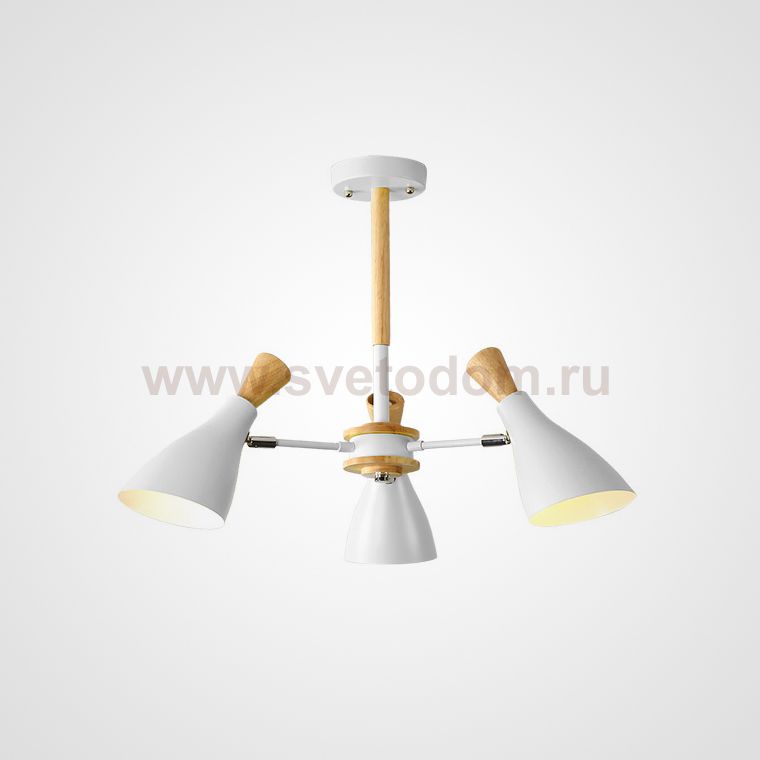 Люстра на штанге TUNE L3 White ImperiumLoft 243293-26