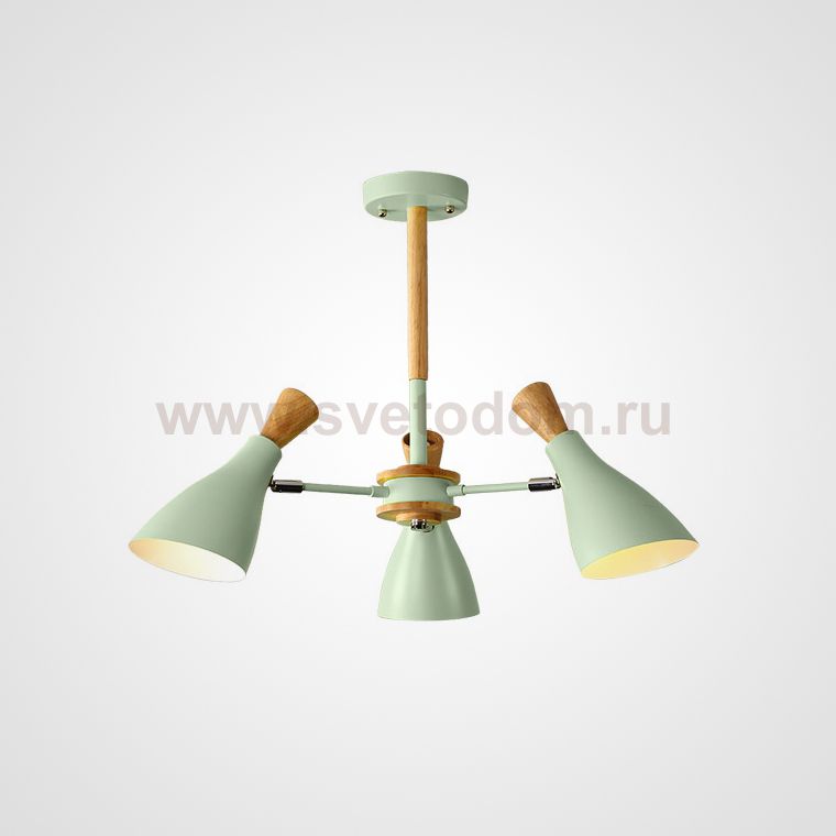 Люстра на штанге TUNE L3 Green ImperiumLoft 243299-26