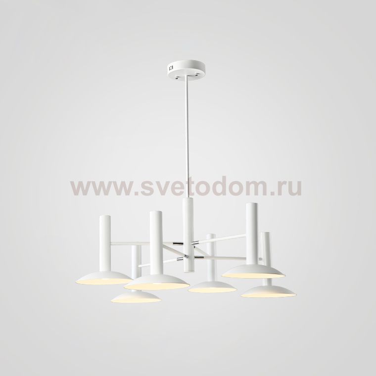 Подвесная люстра TAU L6 Black ImperiumLoft 243342-26