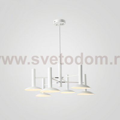 Подвесная люстра TAU L6 Black ImperiumLoft 243342-26