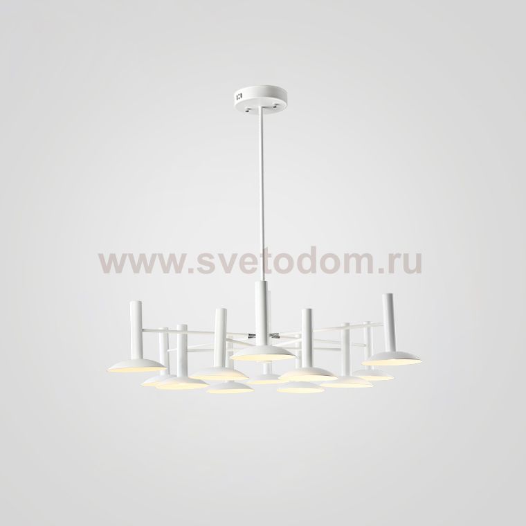 Подвесная люстра TAU L12 White ImperiumLoft 243350-26