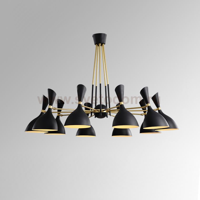 Подвесная люстра TRUMPET D125 Black ImperiumLoft 243355-26
