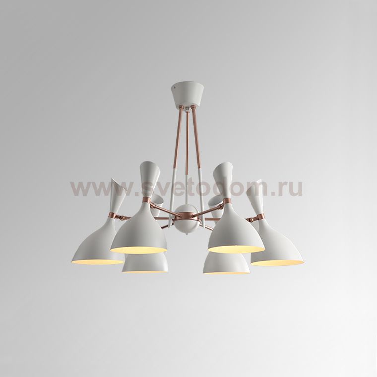 Подвесная люстра TRUMPET D70 White ImperiumLoft 243357-26