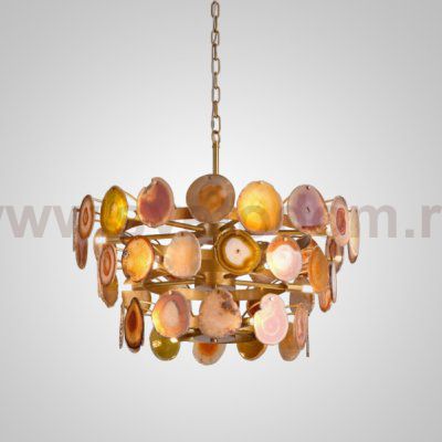 Подвесная люстра AGATE D70 Yellow ImperiumLoft 243402-26