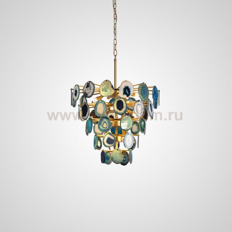 Подвесная люстра AGATE D60 Blue ImperiumLoft 243403-26