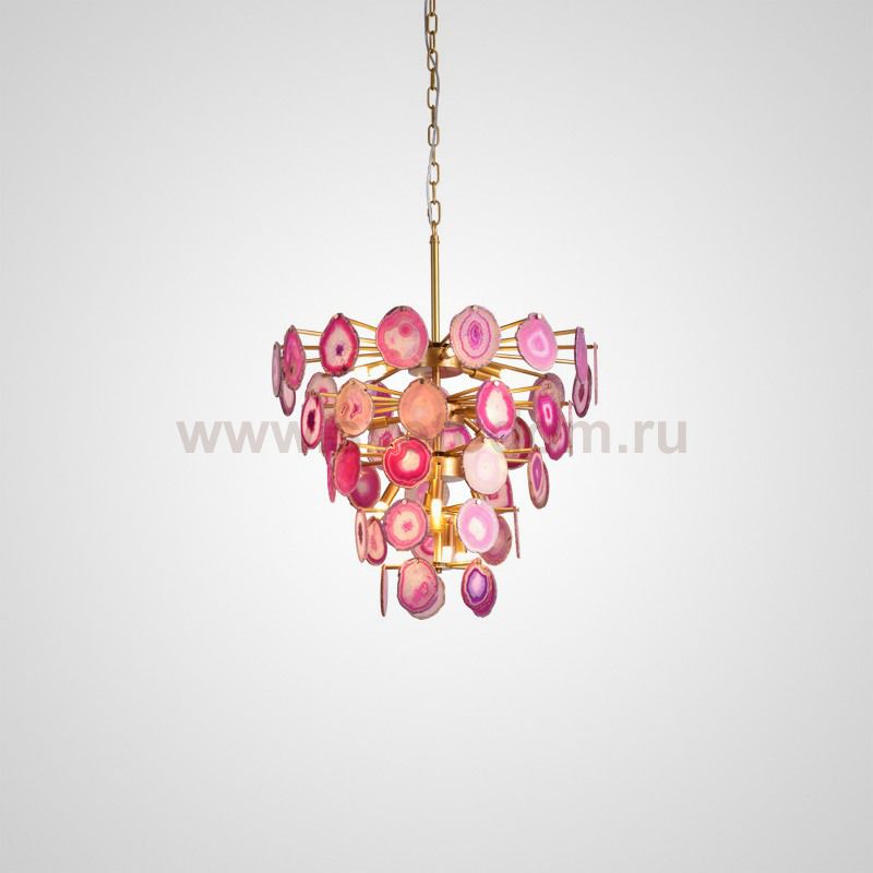 Подвесная люстра AGATE D60 Pink ImperiumLoft 243404-26