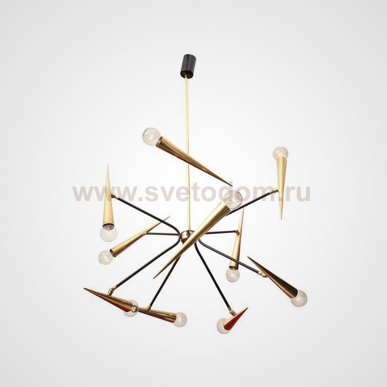 Дизайнерская люстра STARFALL Gold ImperiumLoft 243427-22