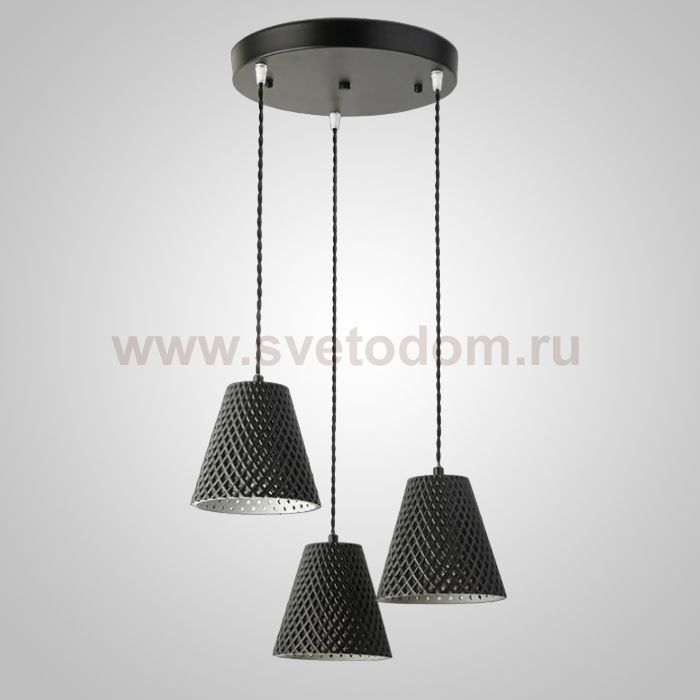 Подвесной светильник HASSA D30 Black ImperiumLoft 243444-22