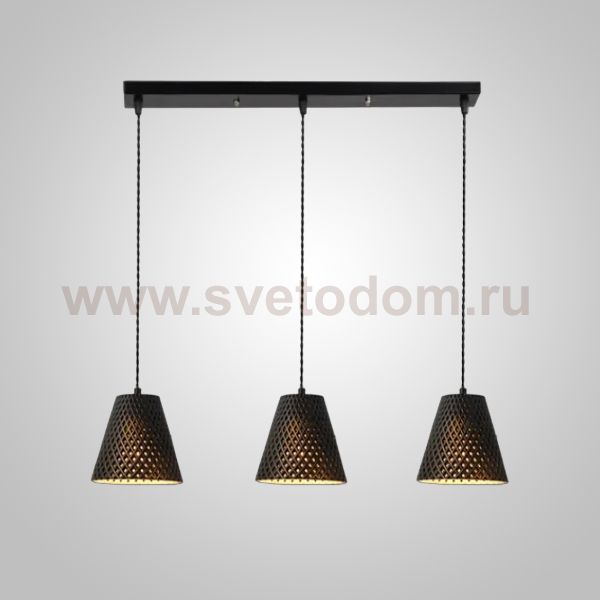 Подвесной светильник HASSA L60 Black ImperiumLoft 243447-22