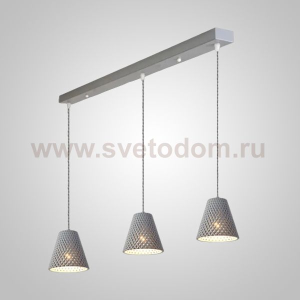 Подвесной светильник HASSA L60 Grey ImperiumLoft 243449-22
