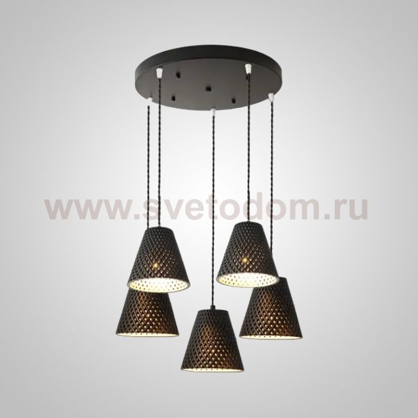 Подвесной светильник HASSA D60 Black ImperiumLoft 243450-22