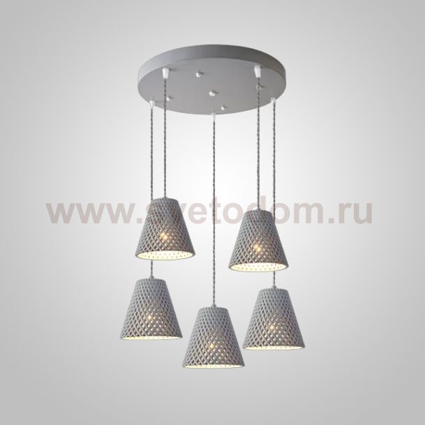 Подвесной светильник HASSA D60 Grey ImperiumLoft 243452-22