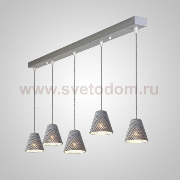 Подвесной светильник HASSA L100 Grey ImperiumLoft 243455-22