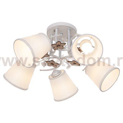 Люстра эконом Экономсвет 2434/5WG WT