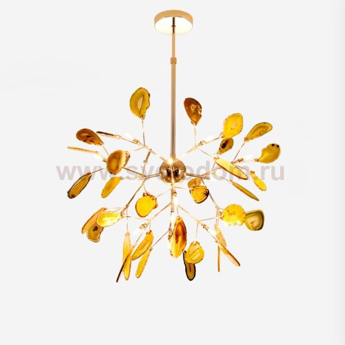 Подвесная люстра AGATE D60 Yellow ImperiumLoft 243460-26