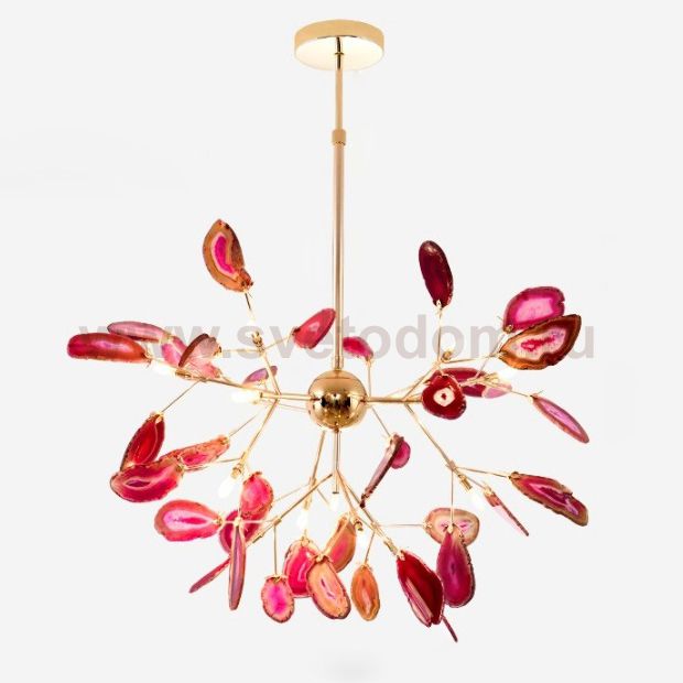 Подвесная люстра AGATE D76 Purple ImperiumLoft 243463-26