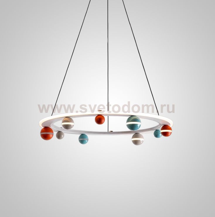 Кольцевые люстры и светильники CAKE RING D60 ImperiumLoft 243512-22