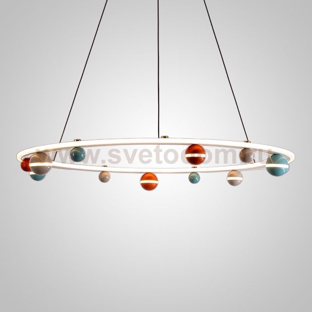 Кольцевые люстры и светильники CAKE RING D80 ImperiumLoft 243513-22